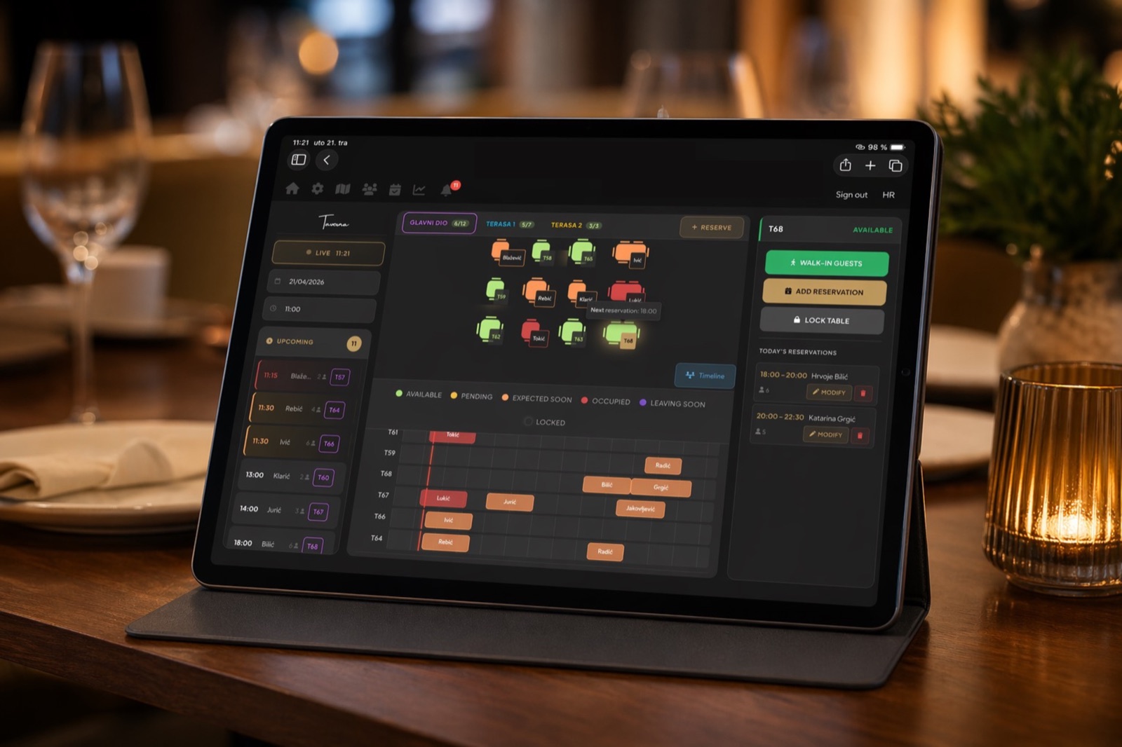Rezervacije u stvarnom vremenu